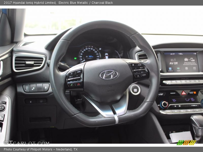  2017 Ioniq Hybrid Limited Steering Wheel