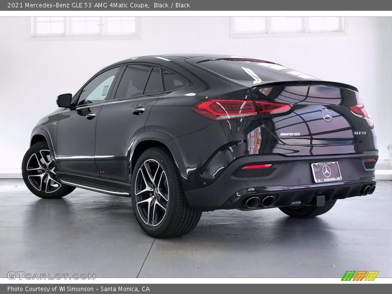 Black / Black 2021 Mercedes-Benz GLE 53 AMG 4Matic Coupe