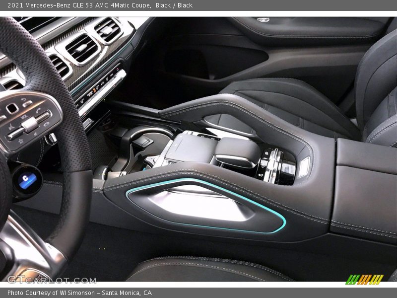Controls of 2021 GLE 53 AMG 4Matic Coupe