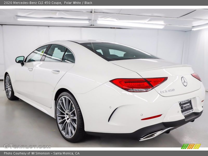 Polar White / Black 2020 Mercedes-Benz CLS 450 Coupe