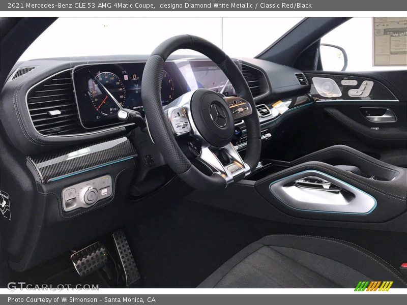 Dashboard of 2021 GLE 53 AMG 4Matic Coupe