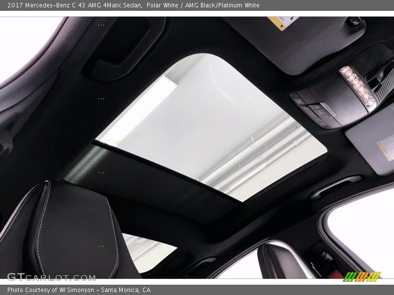 Sunroof of 2017 C 43 AMG 4Matic Sedan