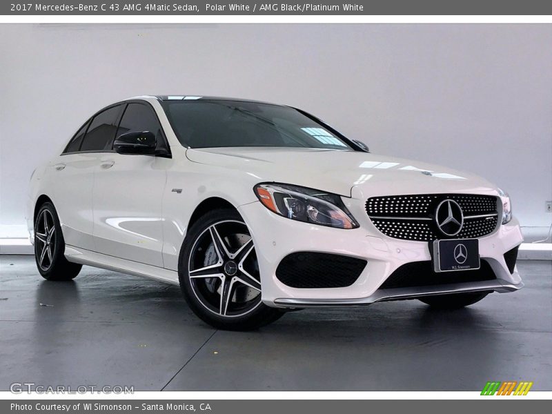 Front 3/4 View of 2017 C 43 AMG 4Matic Sedan