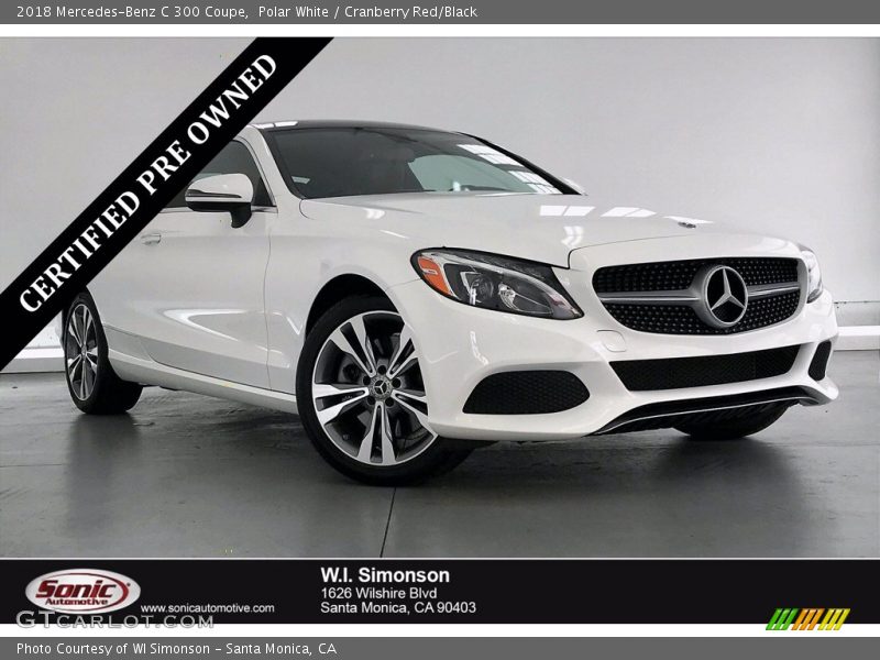 Dealer Info of 2018 C 300 Coupe