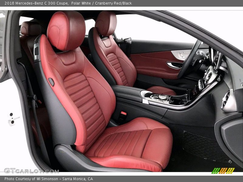 Front Seat of 2018 C 300 Coupe