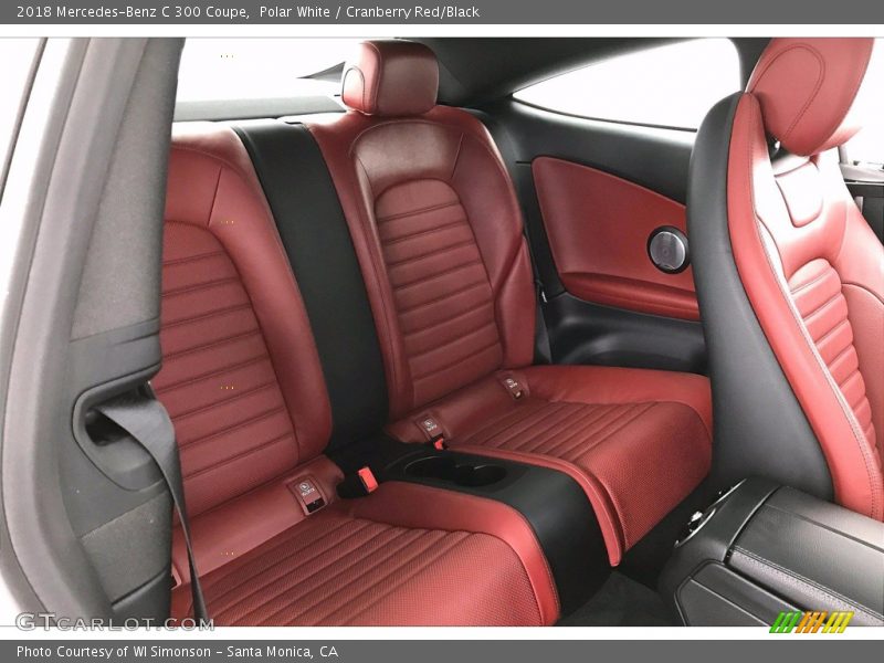 Rear Seat of 2018 C 300 Coupe