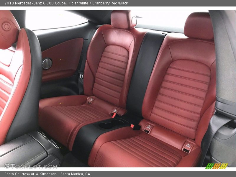 Rear Seat of 2018 C 300 Coupe