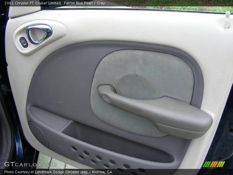 Patriot Blue Pearl / Gray 2001 Chrysler PT Cruiser Limited