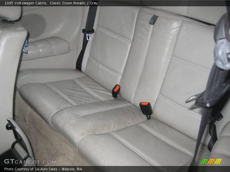 Classic Green Metallic / Gray 1995 Volkswagen Cabrio
