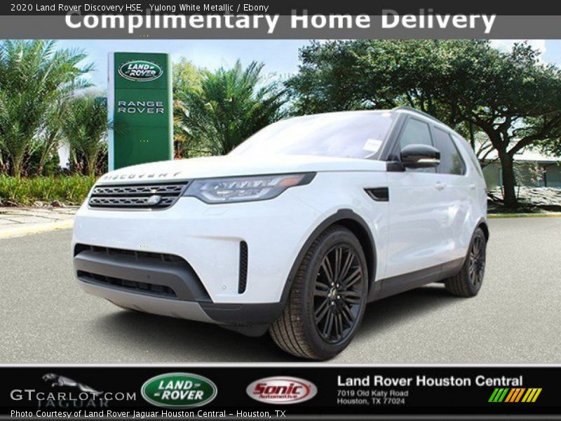 Yulong White Metallic / Ebony 2020 Land Rover Discovery HSE