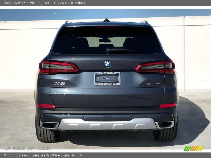 Arctic Grey Metallic / Black 2020 BMW X5 sDrive40i