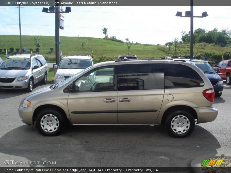 Light Almond Pearl Metallic / Sandstone 2003 Chrysler Voyager LX