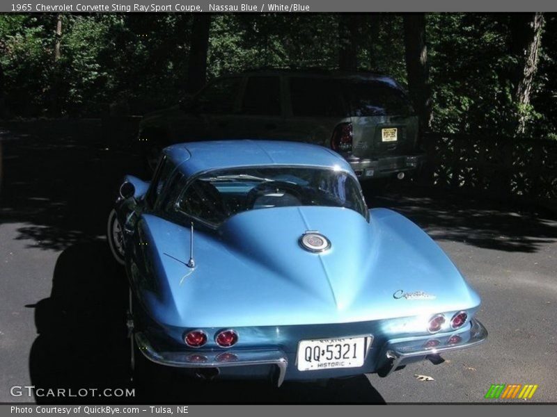 Nassau Blue / White/Blue 1965 Chevrolet Corvette Sting Ray Sport Coupe