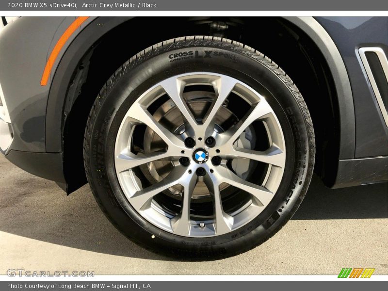 Arctic Grey Metallic / Black 2020 BMW X5 sDrive40i