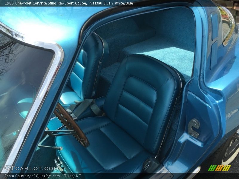 Front Seat of 1965 Corvette Sting Ray Sport Coupe