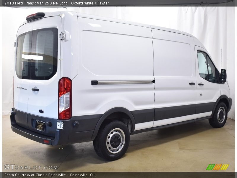  2018 Transit Van 250 MR Long Oxford White