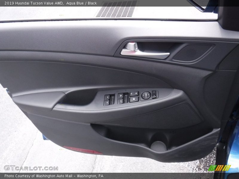 Aqua Blue / Black 2019 Hyundai Tucson Value AWD