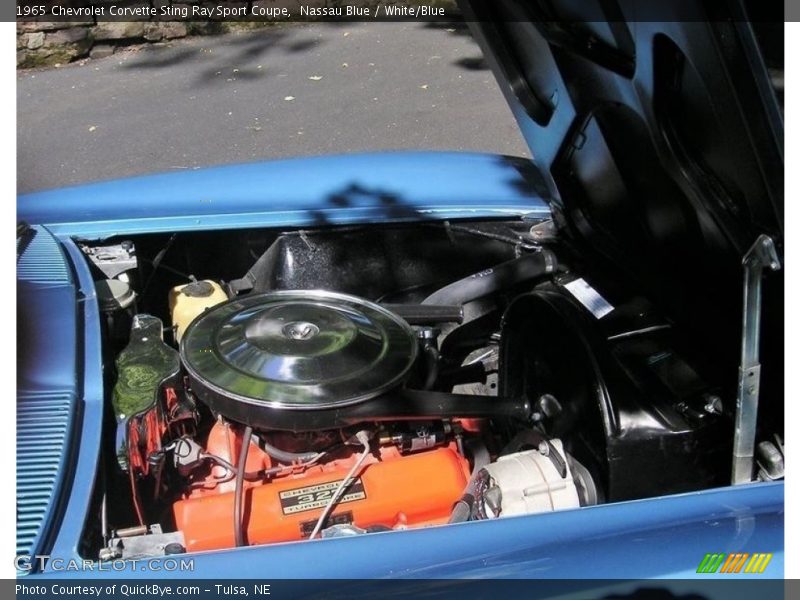  1965 Corvette Sting Ray Sport Coupe Engine - 327 cid 300 hp V8