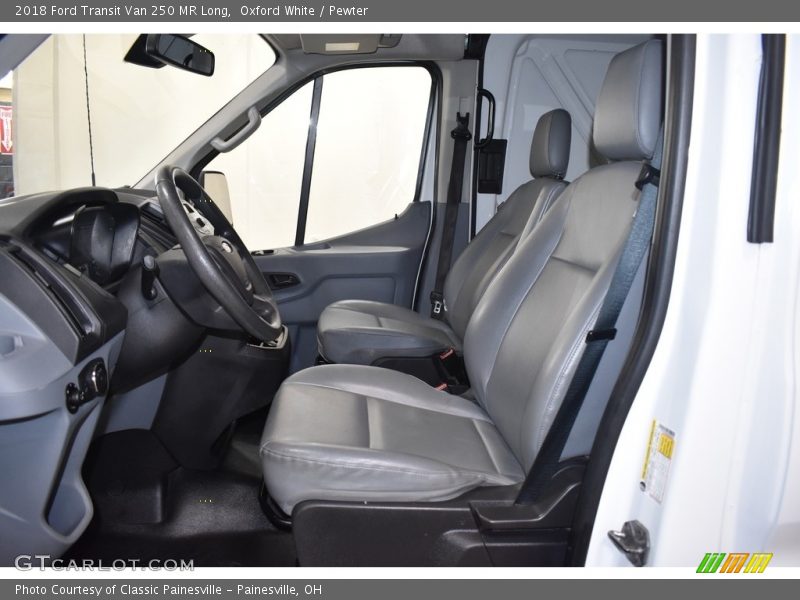 Front Seat of 2018 Transit Van 250 MR Long