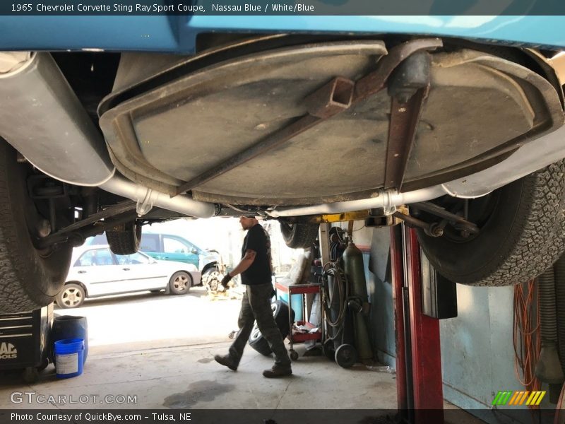 Undercarriage of 1965 Corvette Sting Ray Sport Coupe
