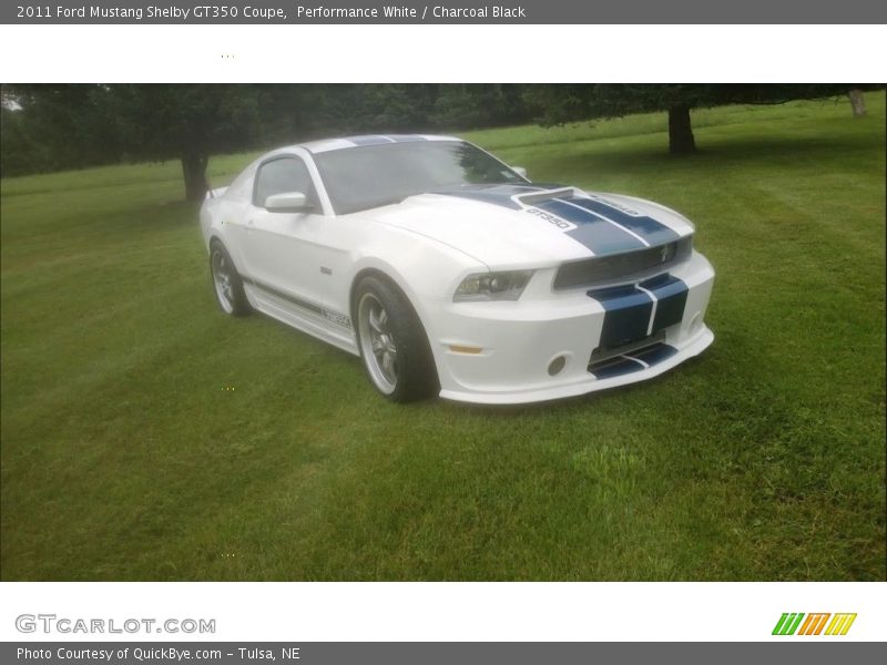  2011 Mustang Shelby GT350 Coupe Performance White