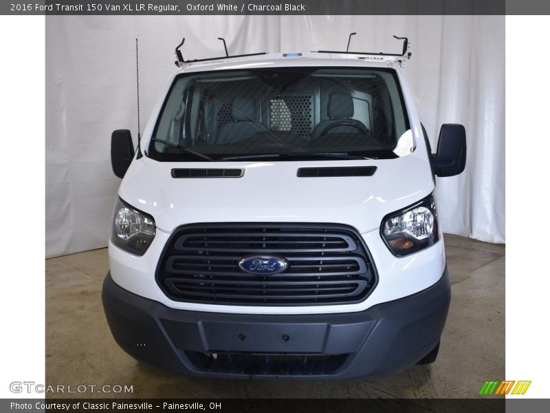 Oxford White / Charcoal Black 2016 Ford Transit 150 Van XL LR Regular
