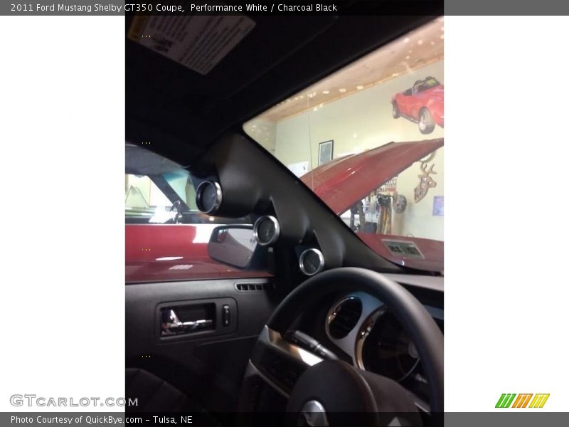 Performance White / Charcoal Black 2011 Ford Mustang Shelby GT350 Coupe