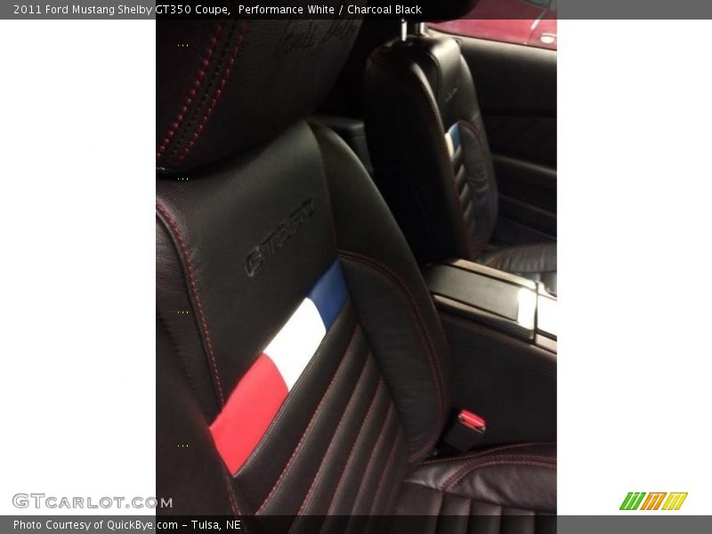 Performance White / Charcoal Black 2011 Ford Mustang Shelby GT350 Coupe