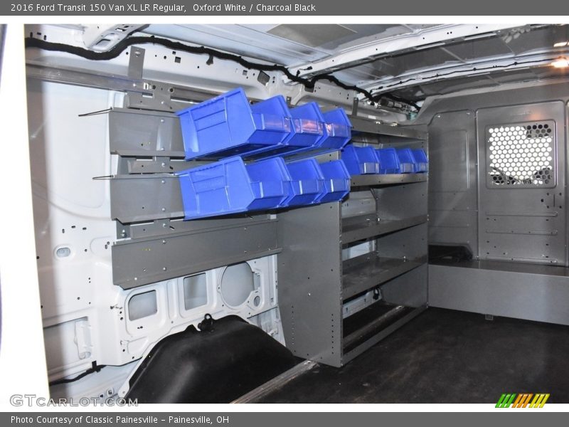 Oxford White / Charcoal Black 2016 Ford Transit 150 Van XL LR Regular
