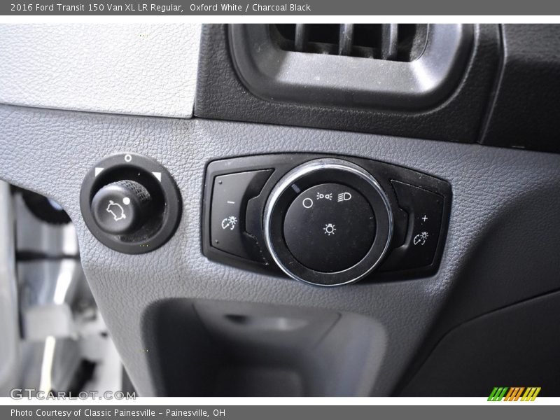 Controls of 2016 Transit 150 Van XL LR Regular