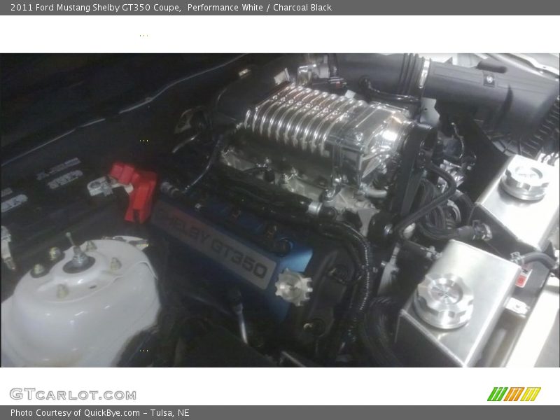 2011 Mustang Shelby GT350 Coupe Engine - 5.0 Liter Supercharged DOHC 32-Valve TiVCT V8