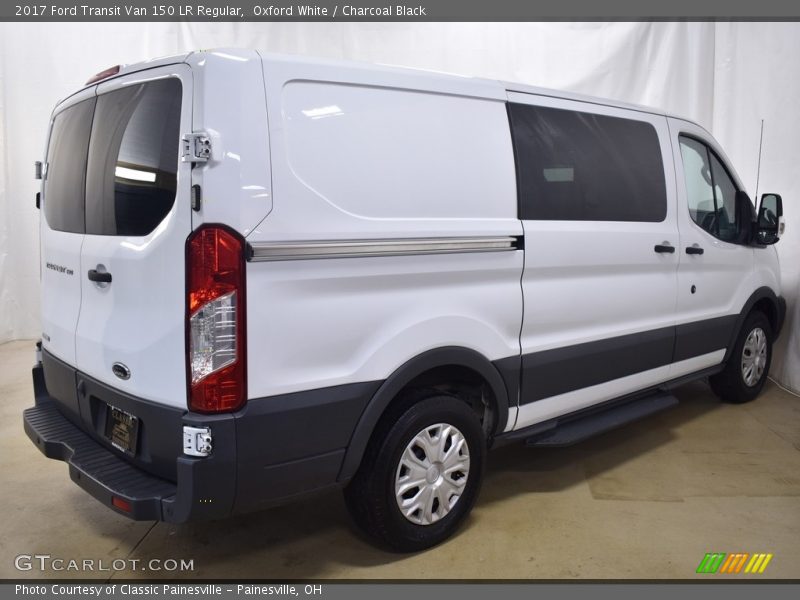 Oxford White / Charcoal Black 2017 Ford Transit Van 150 LR Regular