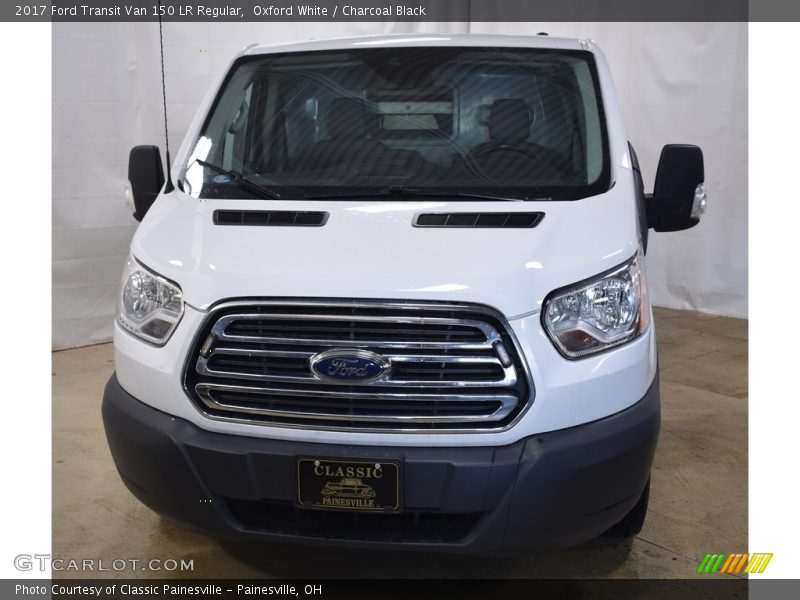 Oxford White / Charcoal Black 2017 Ford Transit Van 150 LR Regular