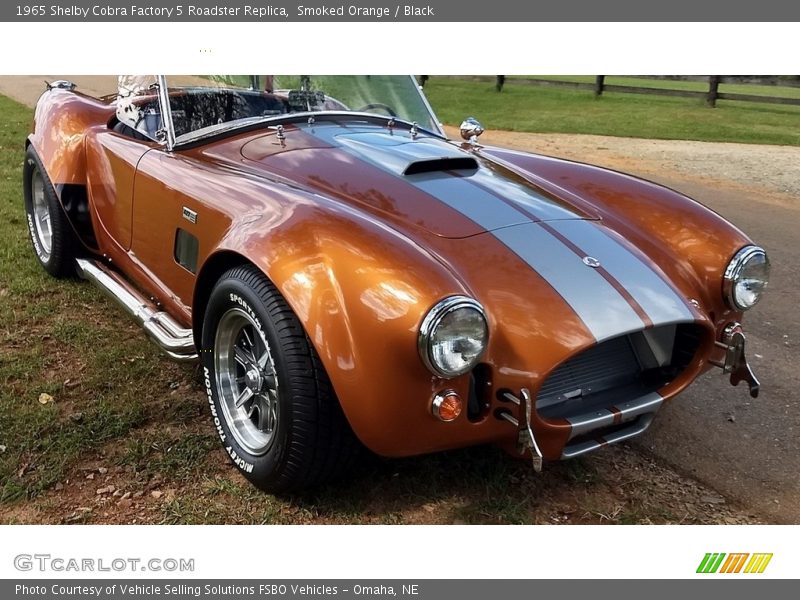 Front 3/4 View of 1965 Cobra Factory 5 Roadster Replica
