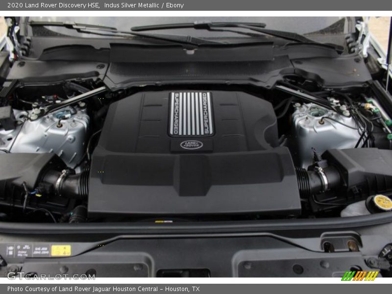 Indus Silver Metallic / Ebony 2020 Land Rover Discovery HSE