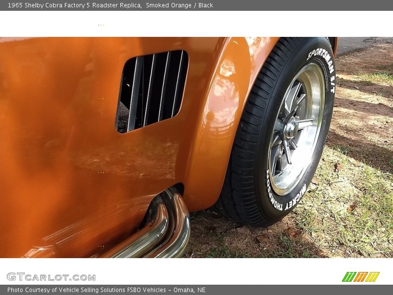 Smoked Orange / Black 1965 Shelby Cobra Factory 5 Roadster Replica