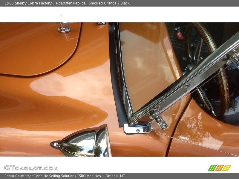 Smoked Orange / Black 1965 Shelby Cobra Factory 5 Roadster Replica