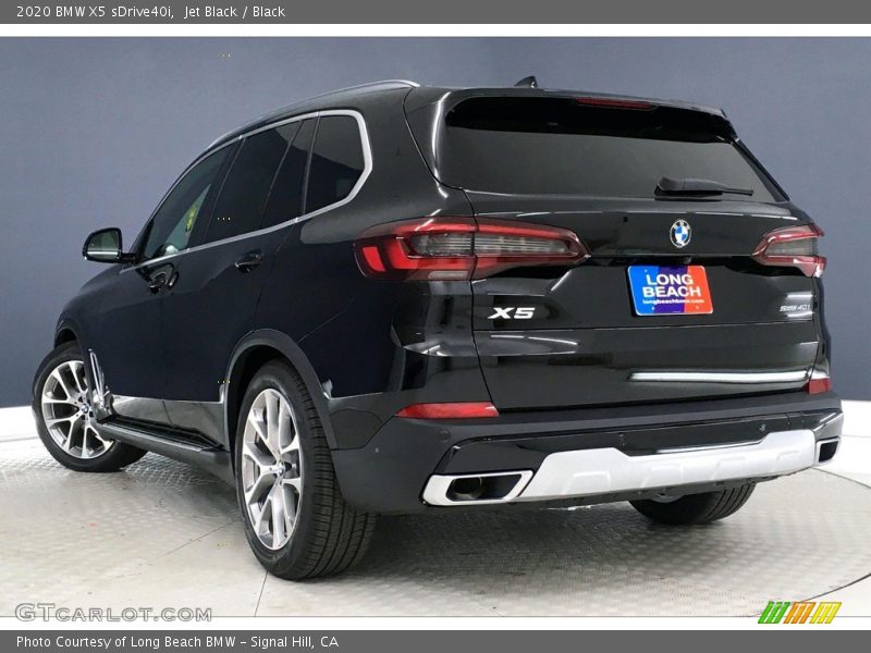 Jet Black / Black 2020 BMW X5 sDrive40i
