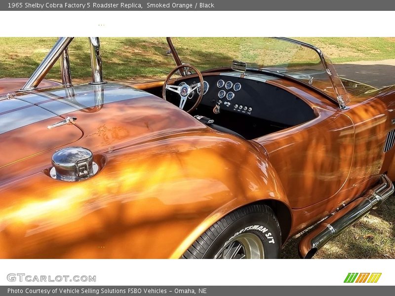 Smoked Orange / Black 1965 Shelby Cobra Factory 5 Roadster Replica