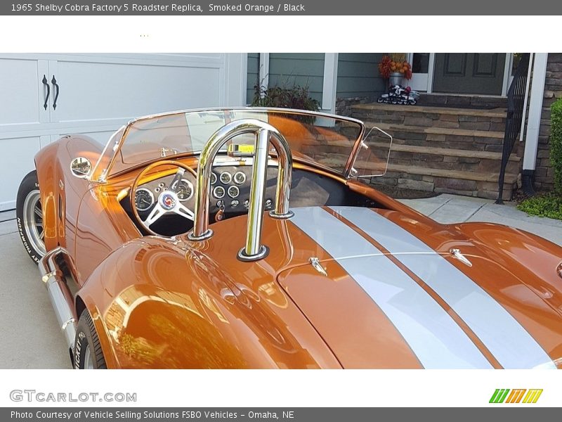 Smoked Orange / Black 1965 Shelby Cobra Factory 5 Roadster Replica