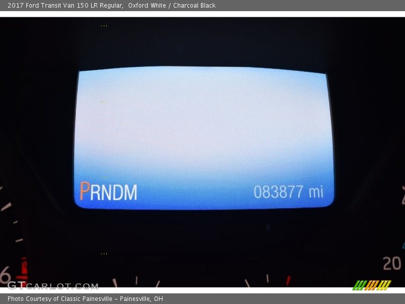 Oxford White / Charcoal Black 2017 Ford Transit Van 150 LR Regular