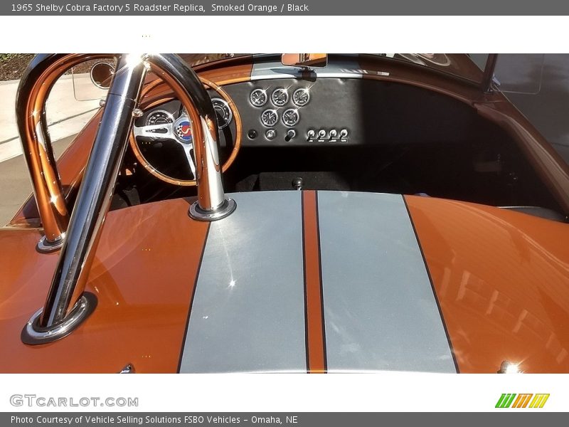 Smoked Orange / Black 1965 Shelby Cobra Factory 5 Roadster Replica
