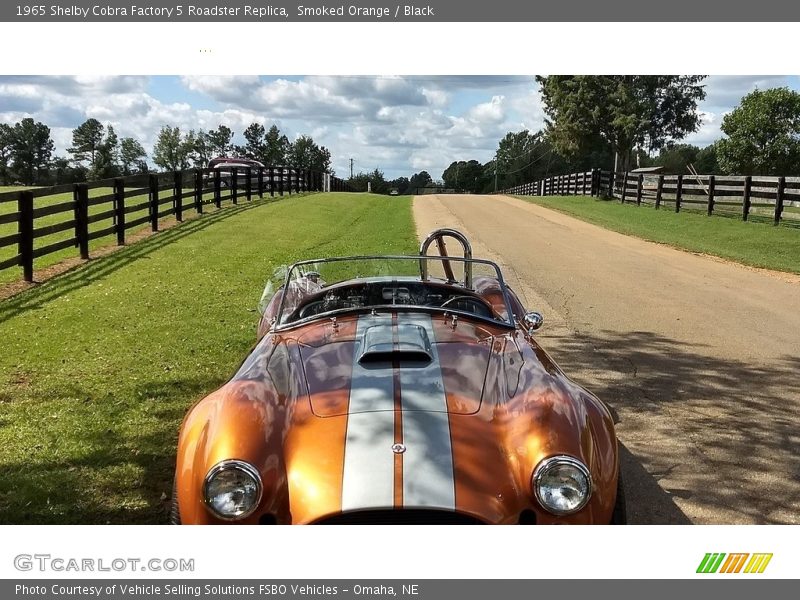 Smoked Orange / Black 1965 Shelby Cobra Factory 5 Roadster Replica