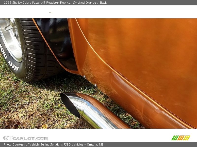 Smoked Orange / Black 1965 Shelby Cobra Factory 5 Roadster Replica