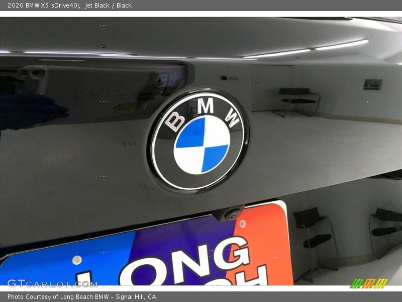 Jet Black / Black 2020 BMW X5 sDrive40i