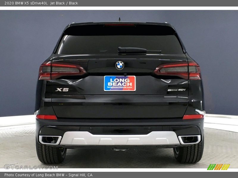 Jet Black / Black 2020 BMW X5 sDrive40i
