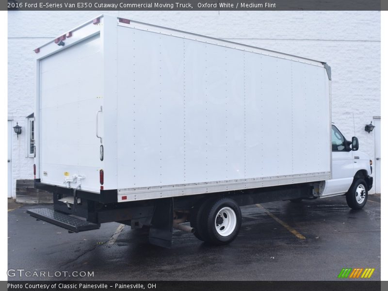 Oxford White / Medium Flint 2016 Ford E-Series Van E350 Cutaway Commercial Moving Truck