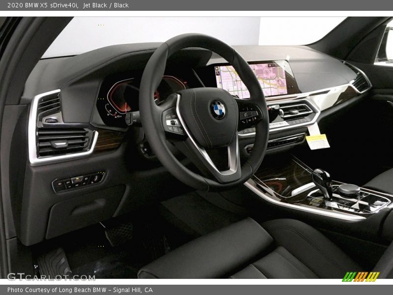 Jet Black / Black 2020 BMW X5 sDrive40i