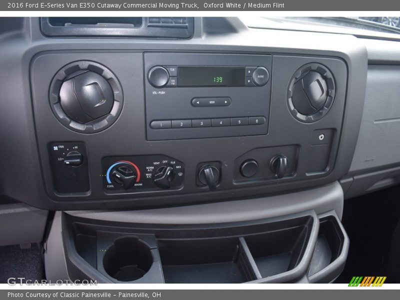 Oxford White / Medium Flint 2016 Ford E-Series Van E350 Cutaway Commercial Moving Truck