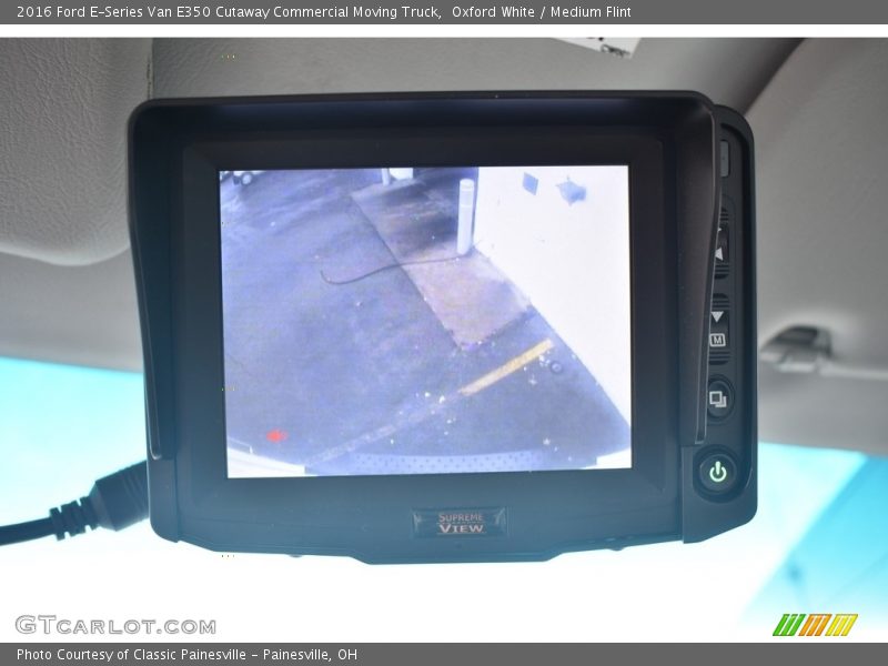 Oxford White / Medium Flint 2016 Ford E-Series Van E350 Cutaway Commercial Moving Truck
